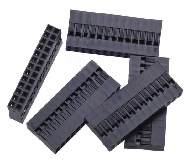 Ausverkauf! 0.1" (2.54mm) Crimp Connector Housing: 2x13-Pin 5-Pack