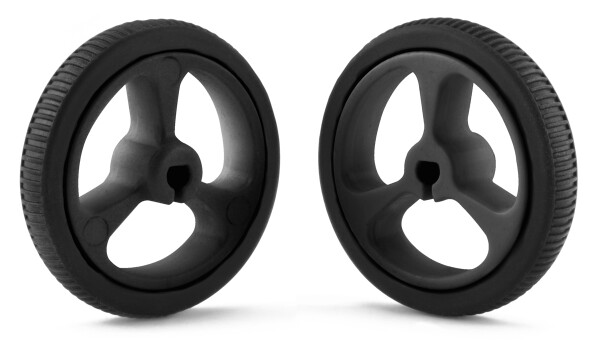 Pololu Wheel 32x7mm Pair Black for Micro Metal Gearmotors 1087