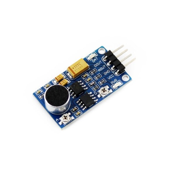 Waveshare Sound Sensor Onboard audio power amplifier LM386