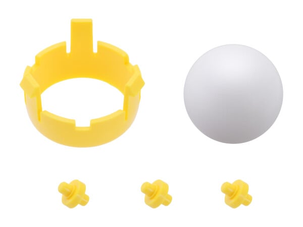 Pololu Romi Chassis Ball Caster Kit - Giallo
