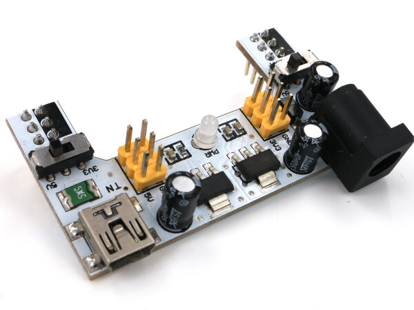 XD-42 Spannungsversorgung 2 Channel 3.3V 5V MB102 Breadboard Power Supply Module