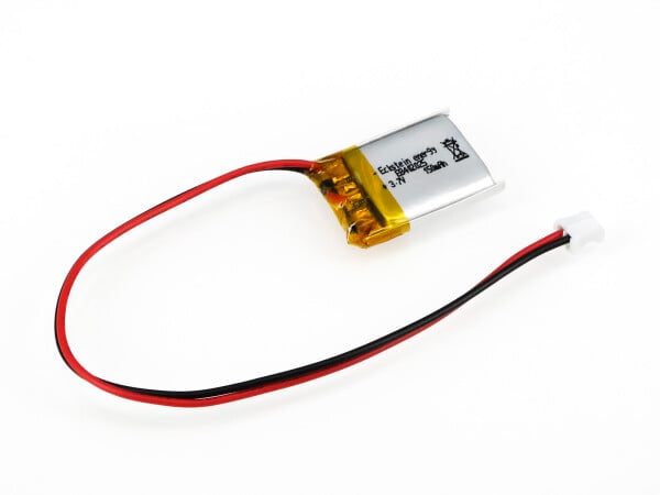 LiPo Akku Lithium-Ion Polymer Batterie 3,7V 150mAh mit JST-PHR-2 Stecker LP402025