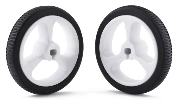 Pololu Wheel 32x7mm Pair White for Micro Metal Gearmotors 1088