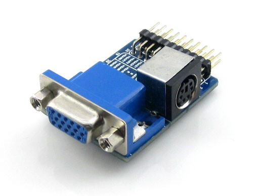 Waveshare VGA PS2 Board Accessory board for testing VGA, PS2 interfaces