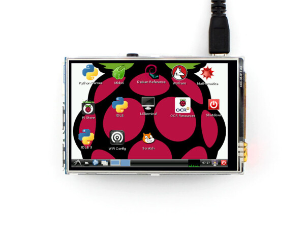 Waveshare 3.5 inch Raspberry Pi Display 320x480 resistive Touchscreen TFT LCD