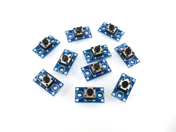 10x Micro Key 6x6mm Buttons Module