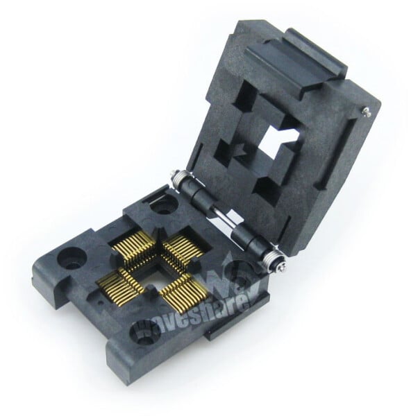 Yamaichi IC51-0444-467 IC Test & Burn-in Socket for QFP44 TQFP44 FQFP44 PQFP44 package