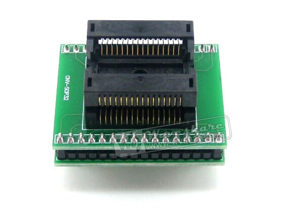 Wells SOP32 TO DIP32 (A) IC Programmer Adapter for SOP32 SO32 SOIC32 package