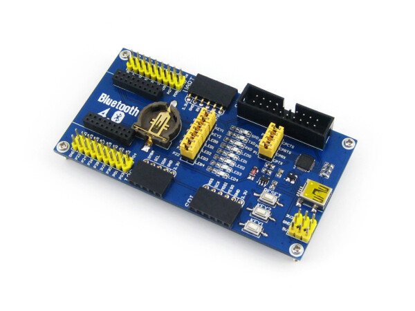 Waveshare BLE4.0 Bluetooth 2.4G Mother Board I/O expansion connectors