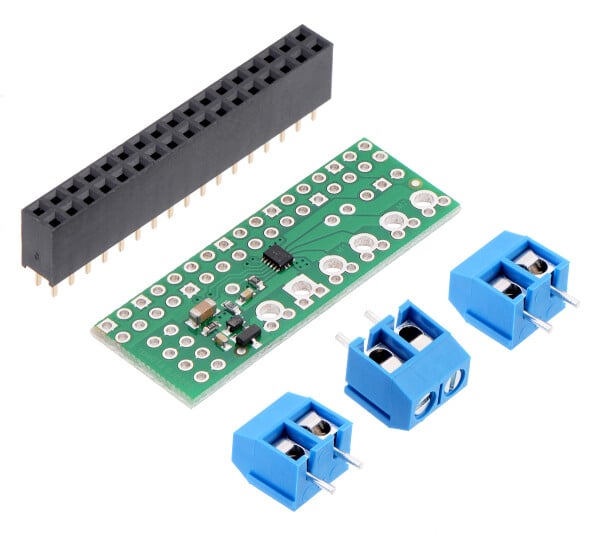 Pololu DRV8835 Dual Motor Driver Kit per Raspberry Pi