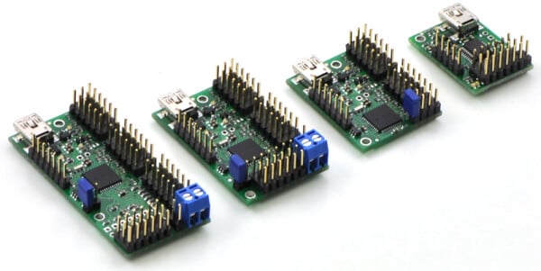 Pololu Mini Maestro 24-Channel USB Servo Controller (Assemblato)