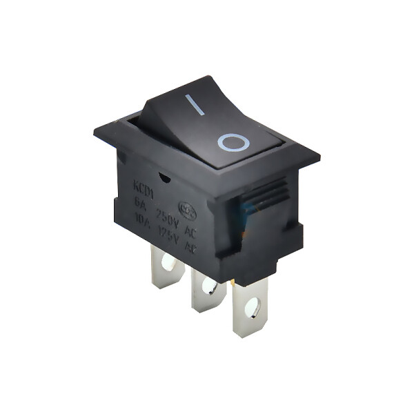 Pololu Rocker Switch: 3-Pin, SPDT, 10A