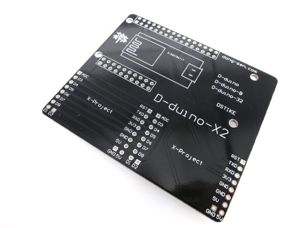 D-duino-X2 Shield WiFi Proto NodeMCU ESP8266 Board IOT per Arduino