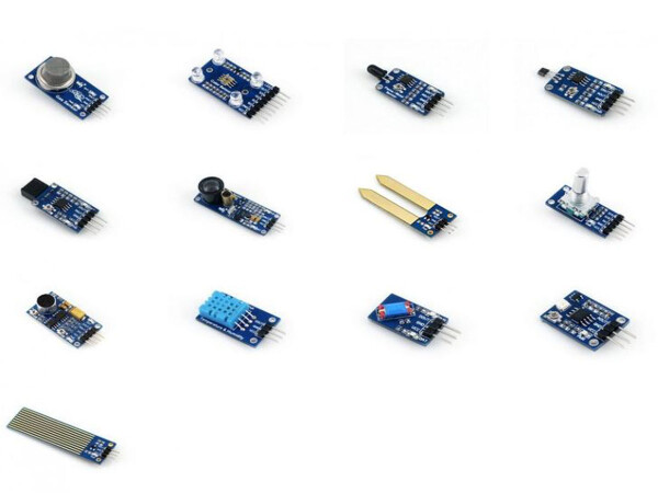Waveshare Sensors Pack 13pcs Different Sensors in One Pack for Arduino