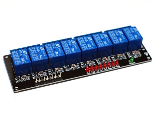 5V/220V 8 Channel Relay Shield LED Compatible with Arduino