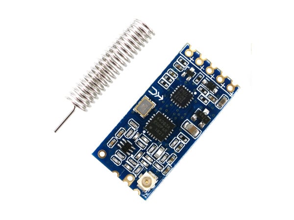 HC-12 433MHz Wireless Serial Remote Modul SI4438 mit Antenna 1000m