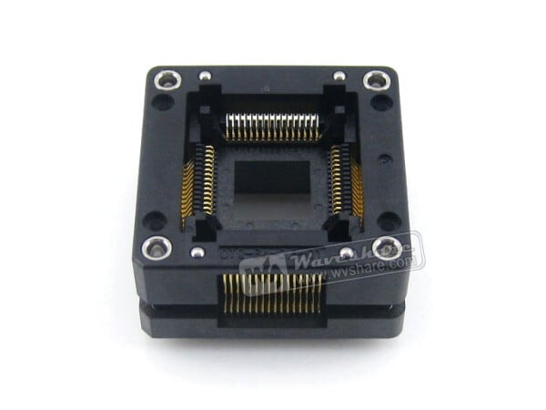 Enplas OTQ-64-0.8-01 IC Test & Burn-in Socket for QFP64 TQFP64 FQFP64 PQFP64 package