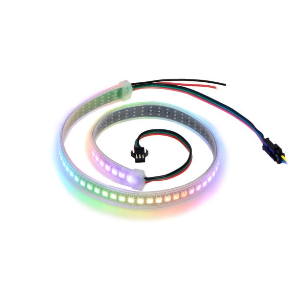 Striscia LED RGB ad alta densità indirizzabile Pololu 72-LED 5V 0.5m SK6812