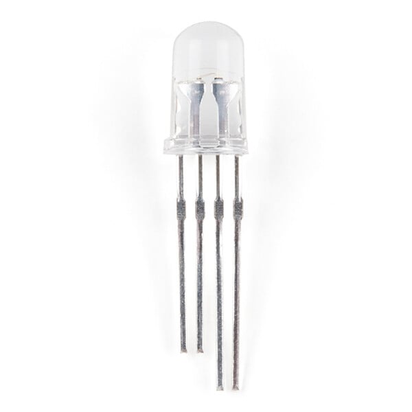 SparkFun LED - RGB Addressable, PTH, 5mm Clear (5 Pack)