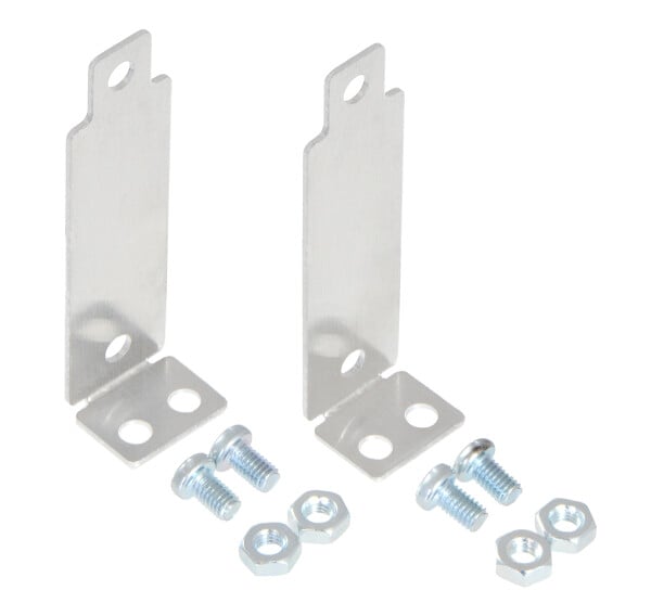 Pololu Bracket Pair for Sharp GP2Y0A02, GP2Y0A21, and GP2Y0A41 Distance Sensors - Perpendicular 2677
