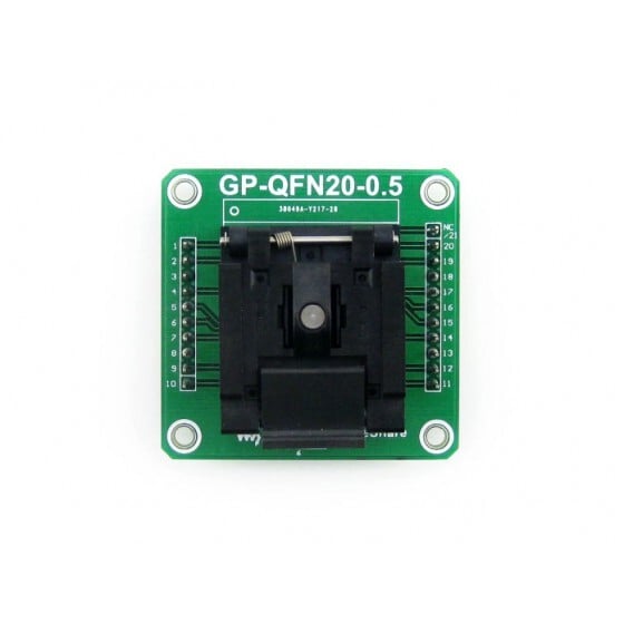 Enplas GP-QFN20-0.5-B Programmer Adapter for QFN20 MLF20 MLP20 Package