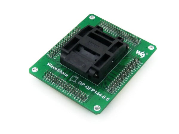 Yamaichi GP-QFP144-0.5 IC Test Socket & Programming Adapter for QFP144 TQFP144 LQFP144 package