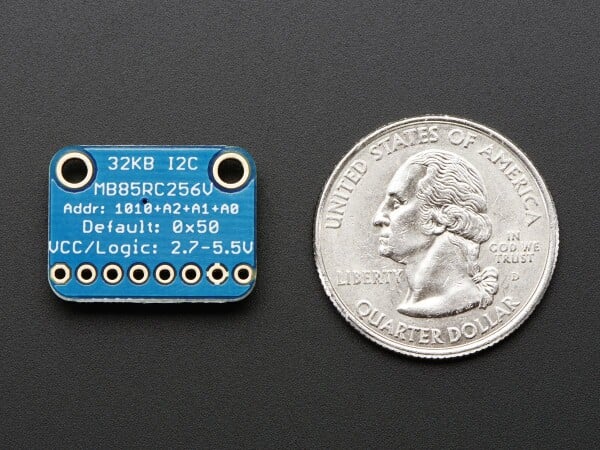 Adafruit I2C Non-Volatile FRAM Breakout - 256Kbit 32KByte
