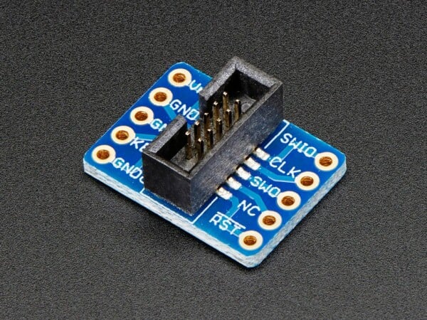 Adafruit SWD Cable Breakout (2x5 1.27mm) for ARM Dev Board 2743