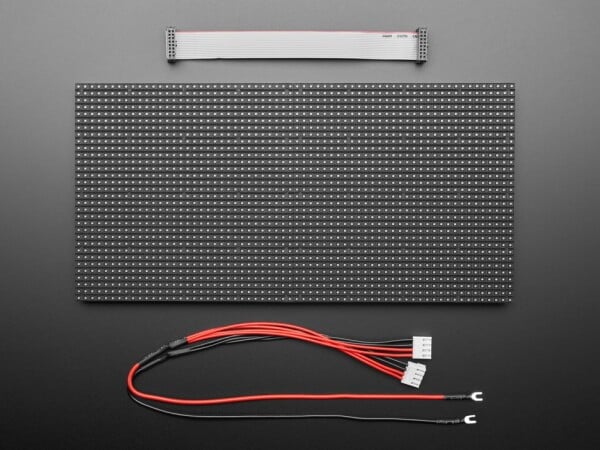 Adafruit 64x32 RGB LED Matrix 5mm Pitch for Raspberry Pi Arduino Beagle Bone 2277