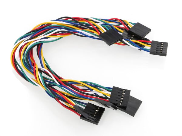 5 Stücke 6Pin 20cm Jumper Cable Wire Female to Female
