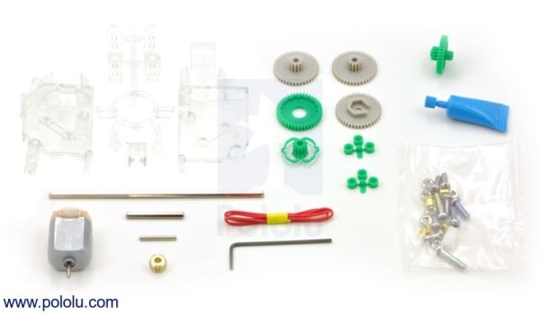 Pololu Tamiya 70110 4-Speed Crank-Axle Gearbox Kit