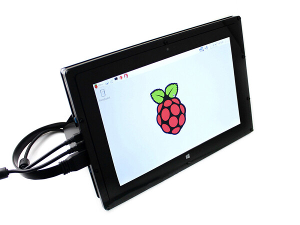 Waveshare 10.1 inch Raspberry Pi Display 1280x800 capacitive Touchscreen HDMI LCD with case IPS