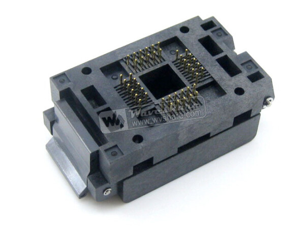 Enplas FPQ-44-0.8-16A IC Test & Burn-in Socket for QFP44 TQFP44 FQFP44 PQFP44 package