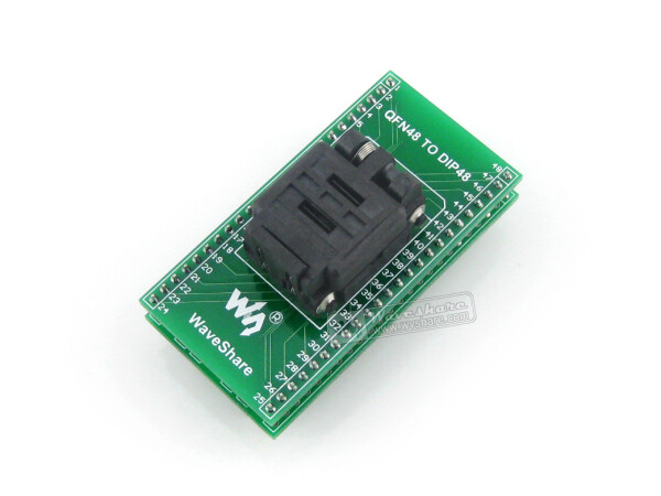 Plastronics QFN48 to DIP48 Programmer Adapter for QFN48 MLF48 MLP48 Package