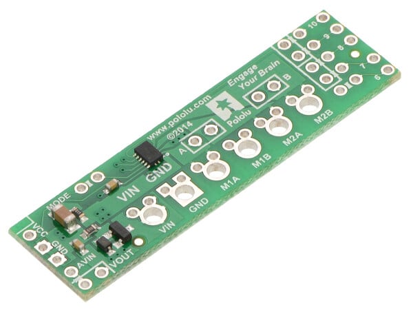 Pololu DRV8835 Dual Motor Driver Shield per Arduino
