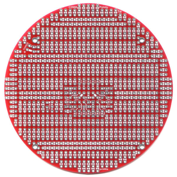 Pololu 3pi Expansion Kit without Cutouts - Red Designed to Augment 3pi Robot 976
