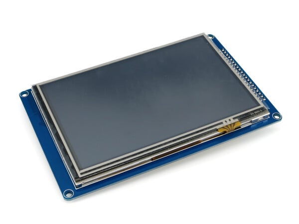 Display TFT LCD da 5,0 pollici con touchscreen 800x480 SSD1963 MCU per Arduino