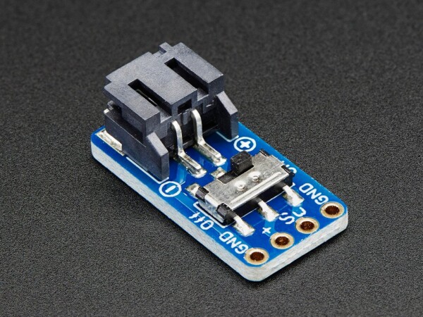 Adafruit Switched JST-PH 2-Pin SMT Right Angle Breakout Board 1863