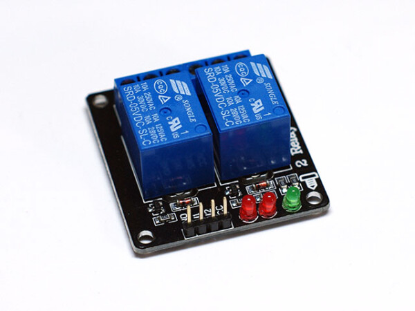 5V/220V 2 Channel Relay Shield Compatible with Arduino 2 Kanal Relais Modul