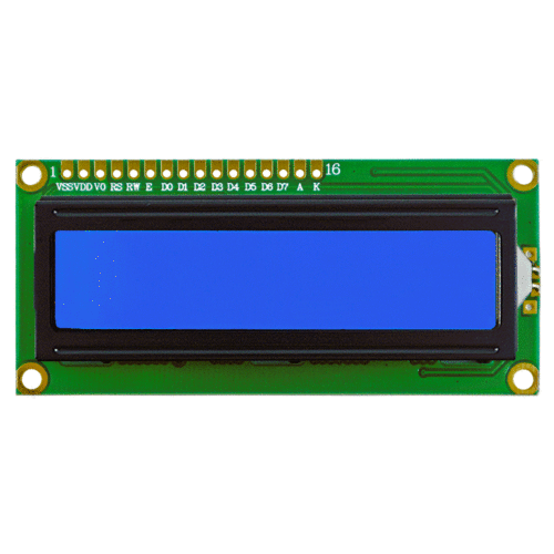 아두이노 LCD 1602 디스플레이 (파란색 백라이트) / Arduino LCD 1602