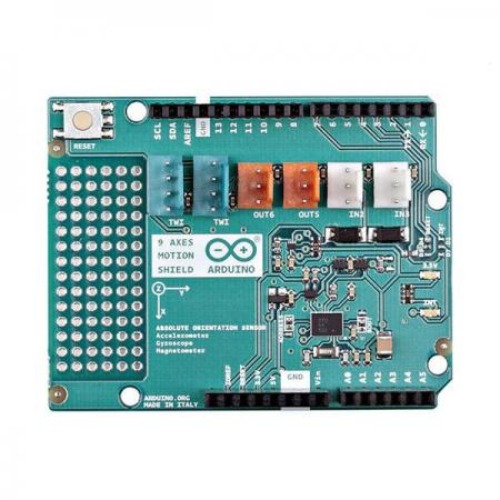 [Arduino 9 Axis Motion Shield] 정품 아두이노 9축 모션 쉴드