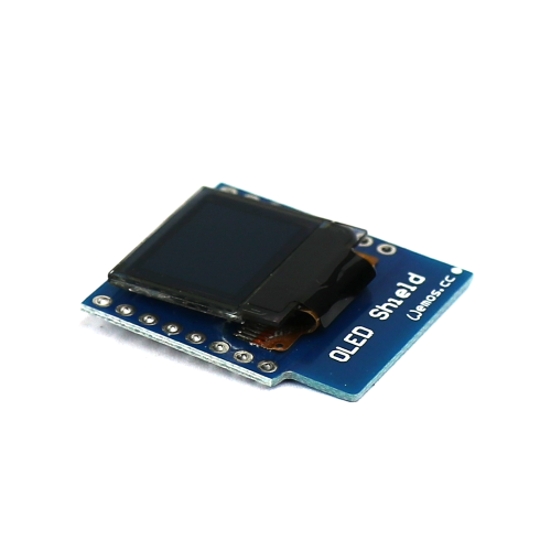 아두이노 mini 우노 WIFI용 OLED 64x48 I2C제어 쉴드
