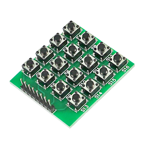 아두이노 4x4 매트릭스 키패드 버튼 모듈 / Arduino Keypad Module