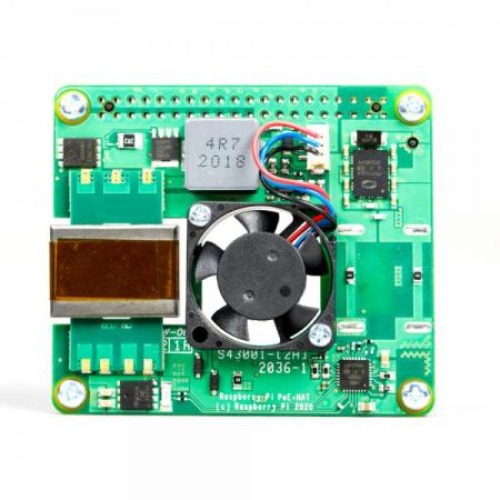 [RASPBERRY-PI] 라즈베리파이 PoE+ HAT (라즈베리파이4, 3B+ 전용)