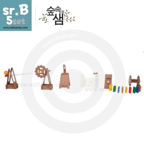 [골드랜드 B시리즈 5종세트] 골드버그 방과후수업 과학교구