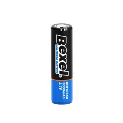 [리튬이온배터리 18650 3.7v 3000mAh] / 벌크 / 벡셀