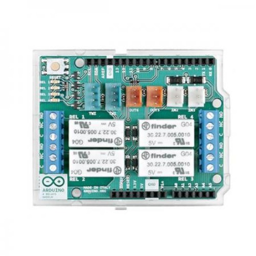[Arduino 4 Relays Shield] 정품 아두이노 4채널 릴레이 쉴드