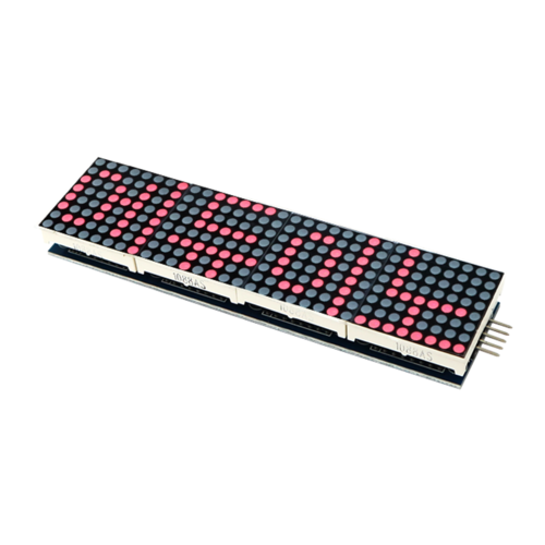 아두이노 32x8 도트 매트릭스 LED 5핀제어 MAX7219 모듈