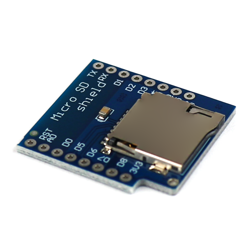 아두이노 mini 우노 WIFI용 micro SD카드 소켓 쉴드