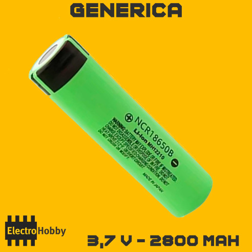 Batería 18650 recargable
